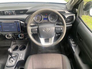 2018 Toyota Hilux GUN126R SR Double Cab Glacier White 6 Speed Automatic Dual Cab Chassis