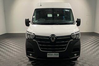 2021 Renault Master X62 Phase 2 MY21 Pro Mid Roof MWB 120kW White 6 speed Manual Van.