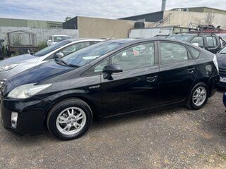 2010 Toyota Prius ZVW30R I-Tech (Hybrid) Black Continuous Variable Hatchback