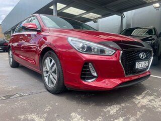 2017 Hyundai i30 PD MY18 Active Red 6 Speed Sports Automatic Hatchback