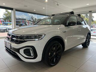 2023 Volkswagen T-ROC D11 MY23 140TSI DSG 4MOTION R-Line White 7 Speed Sports Automatic Dual Clutch.