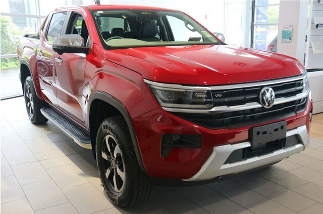 New Volkswagen Amarok NF MY23 TDI600 4MOTION Perm Style Port Melbourne, 2023 Volkswagen Amarok NF MY23 TDI600 4MOTION Perm Style Deep Red 10 Speed Automatic Utility