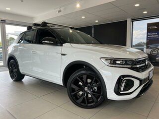 2023 Volkswagen T-ROC D11 MY23 140TSI DSG 4MOTION R-Line White 7 Speed Sports Automatic Dual Clutch.