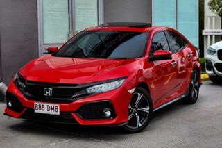 2018 Honda Civic 10th Gen MY18 RS Rally Red 1 Speed Constant Variable Hatchback.