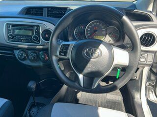 2014 Toyota Yaris NCP130R YR Silver 4 Speed Automatic Hatchback