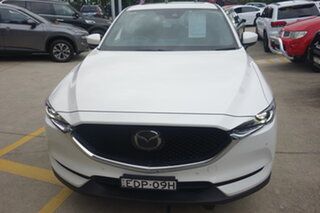 2019 Mazda CX-5 KF4W2A Akera SKYACTIV-Drive i-ACTIV AWD White 6 Speed Sports Automatic Wagon.