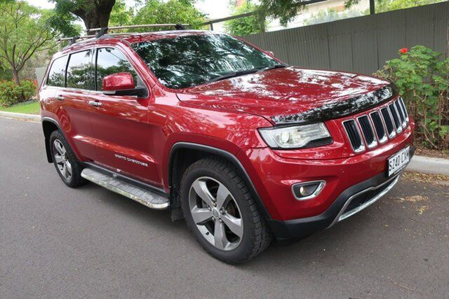 Used Jeep Grand Cherokee WK MY15 Limited Prospect, 2014 Jeep Grand Cherokee WK MY15 Limited Burgundy 8 Speed Sports Automatic Wagon