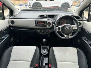2013 Toyota Yaris NCP130R YR Silver 4 Speed Automatic Hatchback