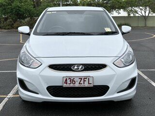 2019 Hyundai Accent RB6 MY19 Sport White 6 Speed Sports Automatic Hatchback