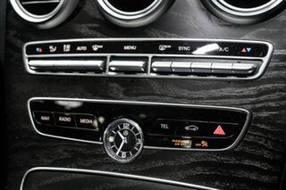 2018 Mercedes-Benz C-Class W205 808MY C300 9G-Tronic Obsidian Black Metallic 9 Speed