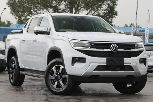 New Volkswagen Amarok NF MY23 TDI600 4MOTION Perm Style Belconnen, 2023 Volkswagen Amarok NF MY23 TDI600 4MOTION Perm Style White 10 Speed Automatic Utility