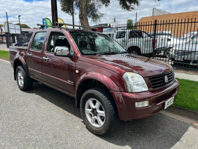 Used Holden Rodeo RA LT Blair Athol, 2004 Holden Rodeo RA LT Maroon 4 Speed Automatic Crew Cab Pickup