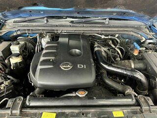 2008 Nissan Navara D40 ST-X Blue 5 Speed Automatic Utility