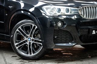 2016 BMW X3 F25 LCI xDrive30d Steptronic Black Sapphire 8 Speed Sports Automatic Wagon