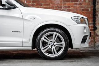 2011 BMW X3 F25 xDrive20d Steptronic Alpine White 8 Speed Automatic Wagon