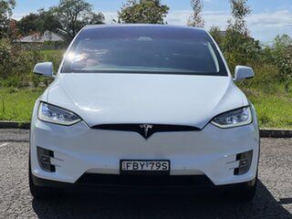 2016 Tesla Model X 90D AWD White 1 Speed Reduction Gear Wagon