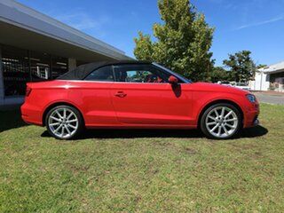2015 Audi A3 8V MY15 Attraction S Tronic Red 7 Speed Sports Automatic Dual Clutch Cabriolet
