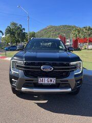 2023 Ford Ranger PY 2023.50MY Wildtrak Shadow Black 10 Speed Sports Automatic Double Cab Pick Up