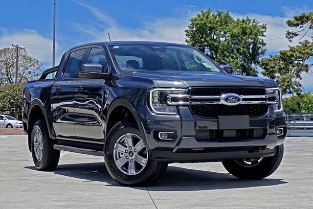 Used Ford Ranger PY 2023.50MY XLT Hi-Rider Ebbw Vale, 2023 Ford Ranger PY 2023.50MY XLT Hi-Rider Meteor Grey 10 Speed Sports Automatic Double Cab Pick Up