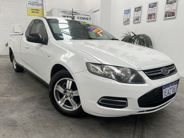 Used Ford Falcon FG MkII EcoLPi Ute Super Cab Wangara, 2012 Ford Falcon FG MkII EcoLPi Ute Super Cab White 6 Speed Automatic Utility