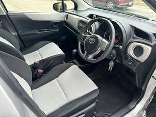 2013 Toyota Yaris NCP130R YR Silver 4 Speed Automatic Hatchback