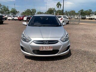 2016 Hyundai Accent Active Silver 4 Speed Auto Active Select Hatchback.