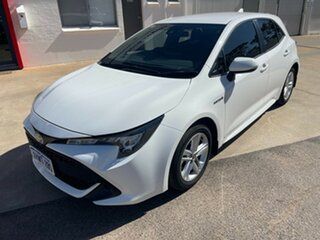 2019 Toyota Corolla ZWE211R Ascent Sport Hybrid Glacier White Continuous Variable Hatchback