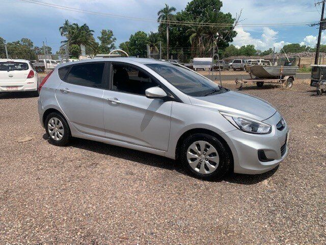 Used Hyundai Accent Active Pinelands, 2016 Hyundai Accent Active Silver 4 Speed Auto Active Select Hatchback