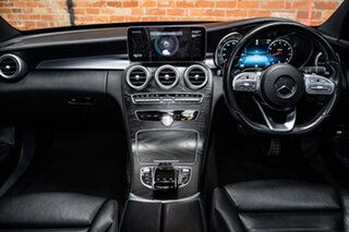 2018 Mercedes-Benz C-Class W205 808MY C300 9G-Tronic Obsidian Black Metallic 9 Speed