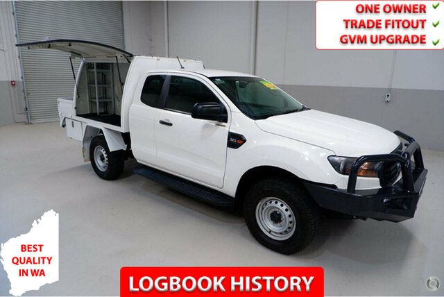 Used Ford Ranger PX MkIII 2019.00MY XL Kenwick, 2019 Ford Ranger PX MkIII 2019.00MY XL White 6 Speed Sports Automatic Super Cab Chassis