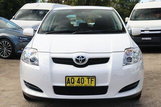 2007 Toyota Corolla ZRE152R Ascent Glacier White 4 Speed Automatic Hatchback