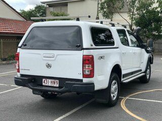 2014 Holden Colorado RG MY14 LX Crew Cab White 6 Speed Sports Automatic Utility.