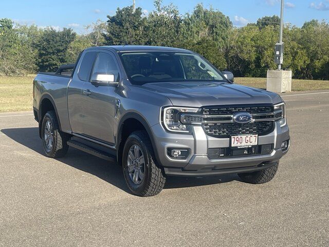 Used Ford Ranger PY 2022MY XLT Townsville, 2023 Ford Ranger PY 2022MY XLT Aluminium 10 Speed Sports Automatic Super Cab Pick Up