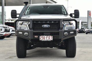 2020 Ford Ranger PX MkIII 2021.25MY XLT Double Cab Silver 10 Speed Sports Automatic