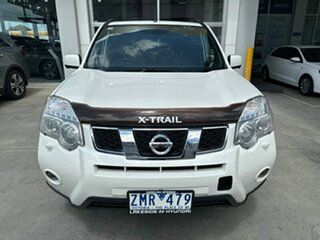 2012 Nissan X-Trail T31 Series IV TI White 1 Speed Constant Variable Wagon.