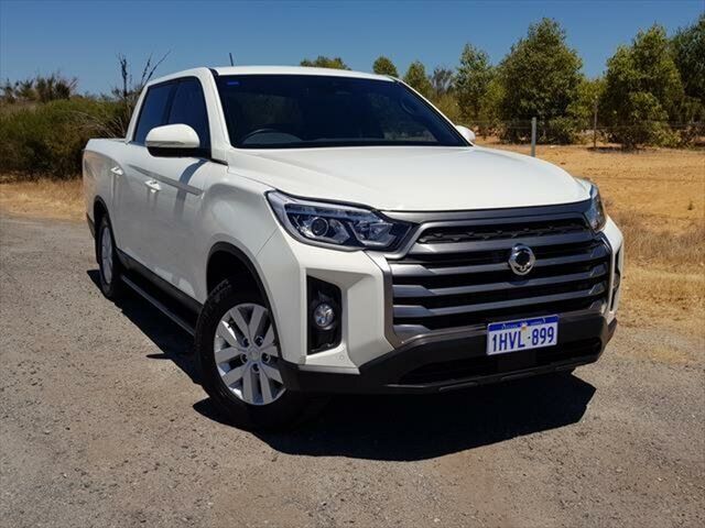 Used Ssangyong Musso Q250 MY23 ELX Crew Cab XLV Kenwick, 2022 Ssangyong Musso Q250 MY23 ELX Crew Cab XLV Grand White 6 Speed Manual Utility