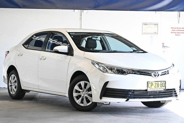 Used Toyota Corolla ZRE172R Ascent S-CVT Laverton North, 2017 Toyota Corolla ZRE172R Ascent S-CVT White 7 Speed Constant Variable Sedan