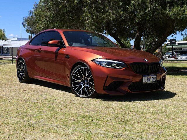 Used BMW M2 F87 LCI Competition M-DCT Victoria Park, 2021 BMW M2 F87 LCI Competition M-DCT Orange 7 Speed Sports Automatic Dual Clutch Coupe