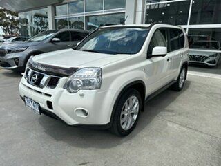2012 Nissan X-Trail T31 Series IV TI White 1 Speed Constant Variable Wagon.