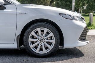 2018 Toyota Camry AXVH71R Ascent (Hybrid) Glacier White Continuous Variable Sedan