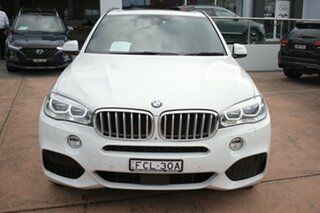 2014 BMW X5 F15 xDrive 50I White 8 Speed Automatic Wagon