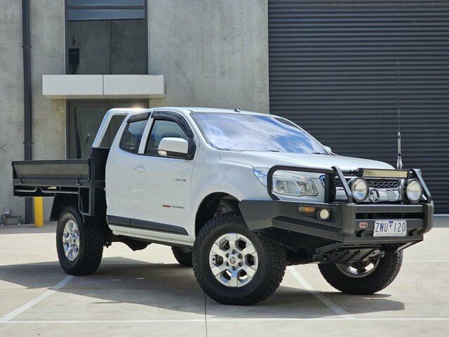 Used Holden Colorado RG MY13 LX Space Cab Thomastown, 2013 Holden Colorado RG MY13 LX Space Cab White 6 Speed Sports Automatic Cab Chassis