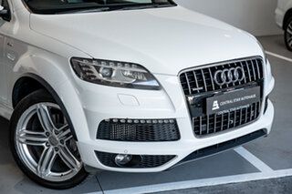 2014 Audi Q7 4L MY14 TDI Tiptronic Quattro Carrara White 8 Speed Sports Automatic Wagon