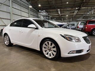 2012 Opel Insignia IN Select White 6 Speed Sports Automatic Sedan.