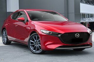 2023 Mazda 3 BP2H7A G20 SKYACTIV-Drive Touring Red 6 Speed Sports Automatic Hatchback.