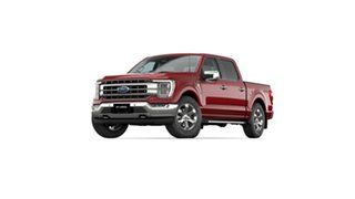 2023 Ford F150 2023MY Lariat Pickup Crew Cab SWB 4X4 Red 10 Speed Automatic Utility