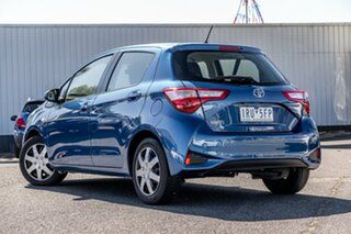 2017 Toyota Yaris NCP130R MY17 Ascent Tidal Blue 5 Speed Manual Hatchback.
