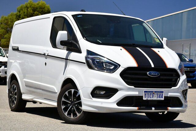 Demo Ford Transit Custom VN 2023.25MY 320S (Low Roof) Sport Rockingham, 2023 Ford Transit Custom VN 2023.25MY 320S (Low Roof) Sport Frozen White 6 Speed Automatic Van