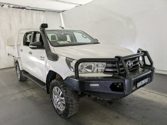 Used Toyota Hilux GUN126R SR Double Cab Maryville, 2017 Toyota Hilux GUN126R SR Double Cab 6 Speed Sports Automatic Cab Chassis