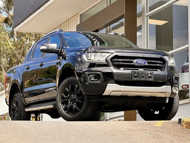 Used Ford Ranger PX MkIII 2021.25MY Wildtrak Clare, 2021 Ford Ranger PX MkIII 2021.25MY Wildtrak Black 10 Speed Sports Automatic Double Cab Pick Up